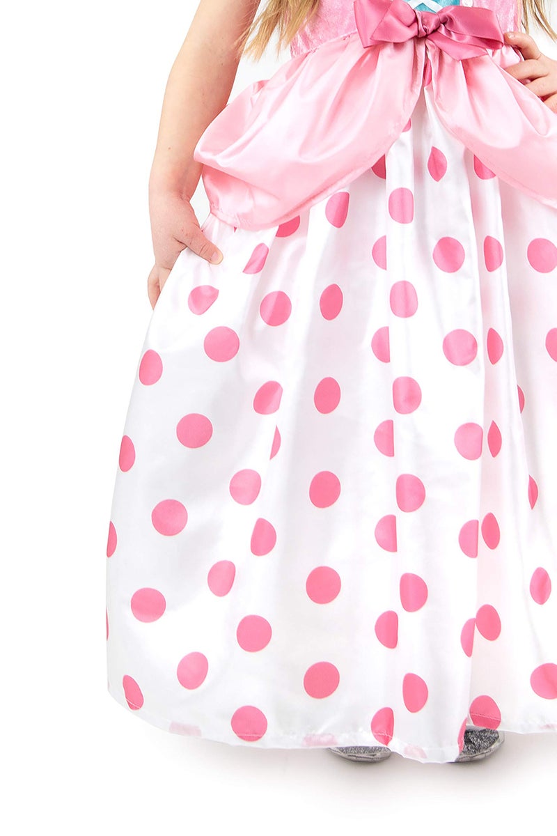 Little Adventures Bo Peep Dress up Costume (Medium) - Machine Washable Child Pretend Play and Party Dress with No Glitter - Image 5